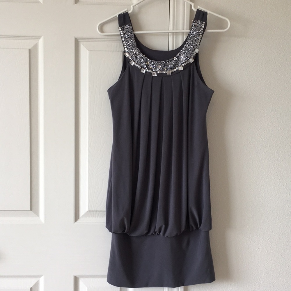 B Darlin gray dress
